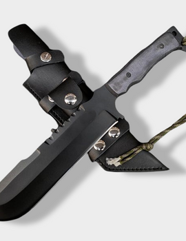 Custom Handmade Carbon Steel Punisher Movie Hunting Knife