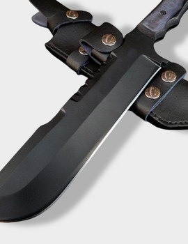 Custom Handmade Carbon Steel Punisher Movie Hunting Knife