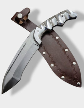 Custom Handmade Carbon Steel Tekken 8 Victor Chevalier Hunting Bowie Knife