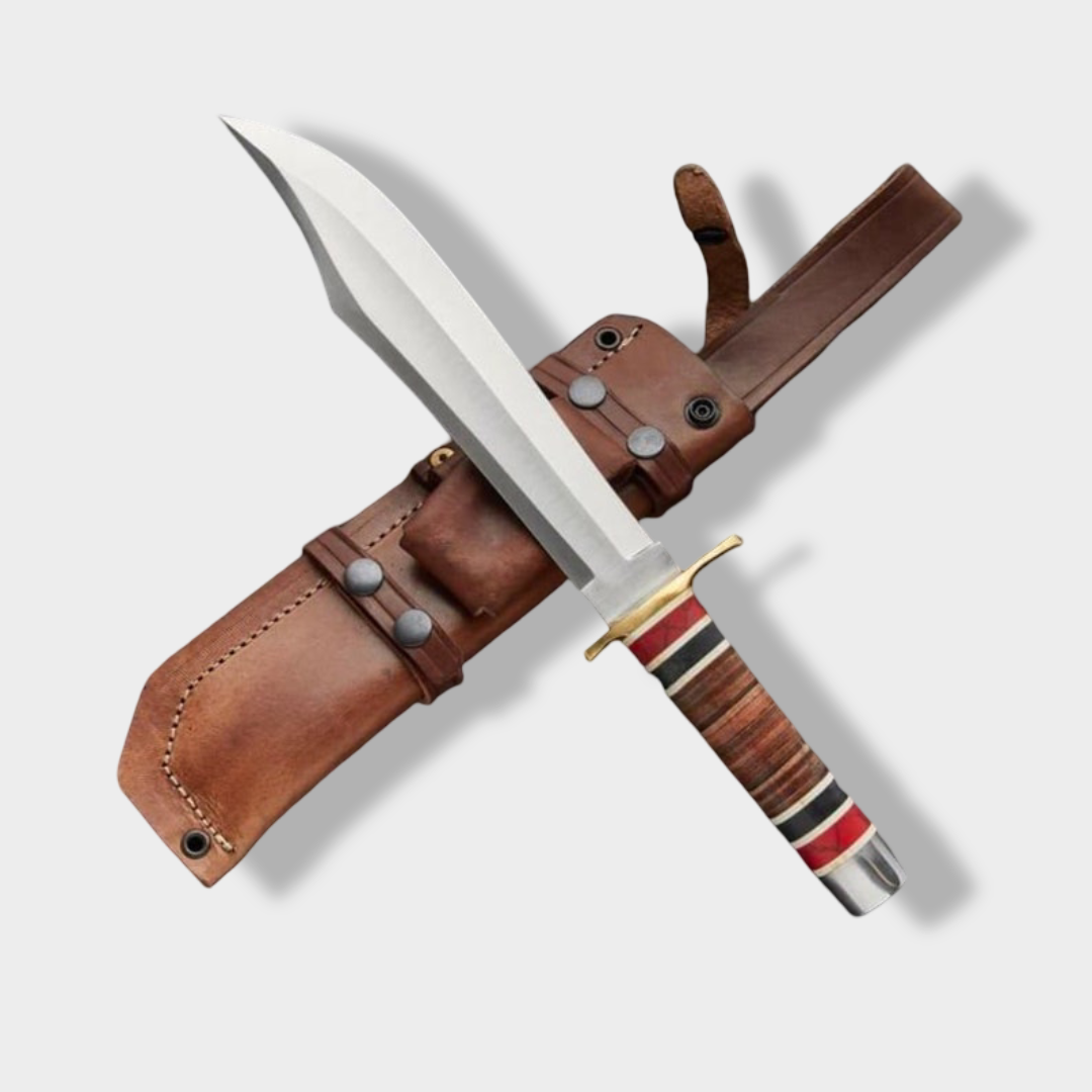 Custom Handmade Carbon Steel Hunting Knife