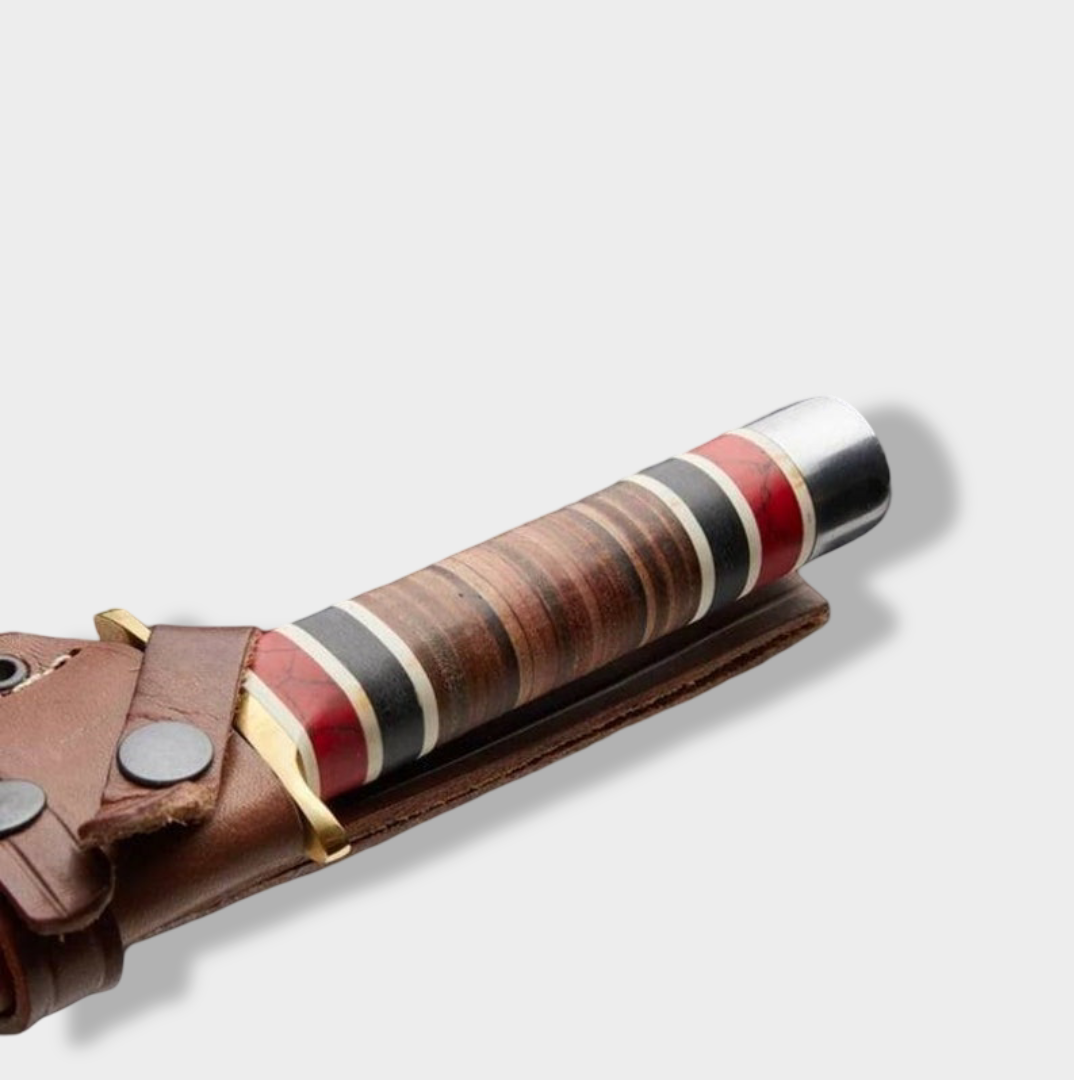 Custom Handmade Carbon Steel Hunting Knife