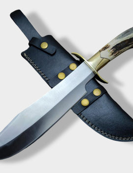 Custom Handmade Carbon Steel Inglourious Basterds Hunting Bowie Knife