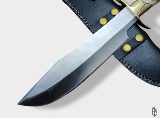 Custom Handmade Carbon Steel Inglourious Basterds Hunting Bowie Knife