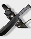 Custom Handmade Carbon Steel Punisher Movie Hunting Knife