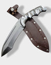 Custom Handmade Carbon Steel Tekken 8 Victor Chevalier Hunting Bowie Knife