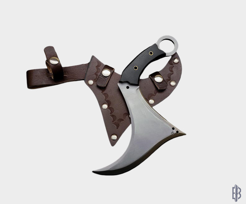 Custom Handmade Carbon Steel Tekken 8 Victor Chevalier Hunting Bowie Knife