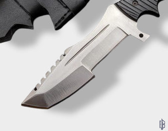 Custom Handmade Carbon Steel Tracker Hunting Bowie Knife