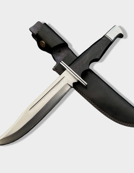 Custom Handmade Carbon Steel Scream Movie Hunting Bowie Knife