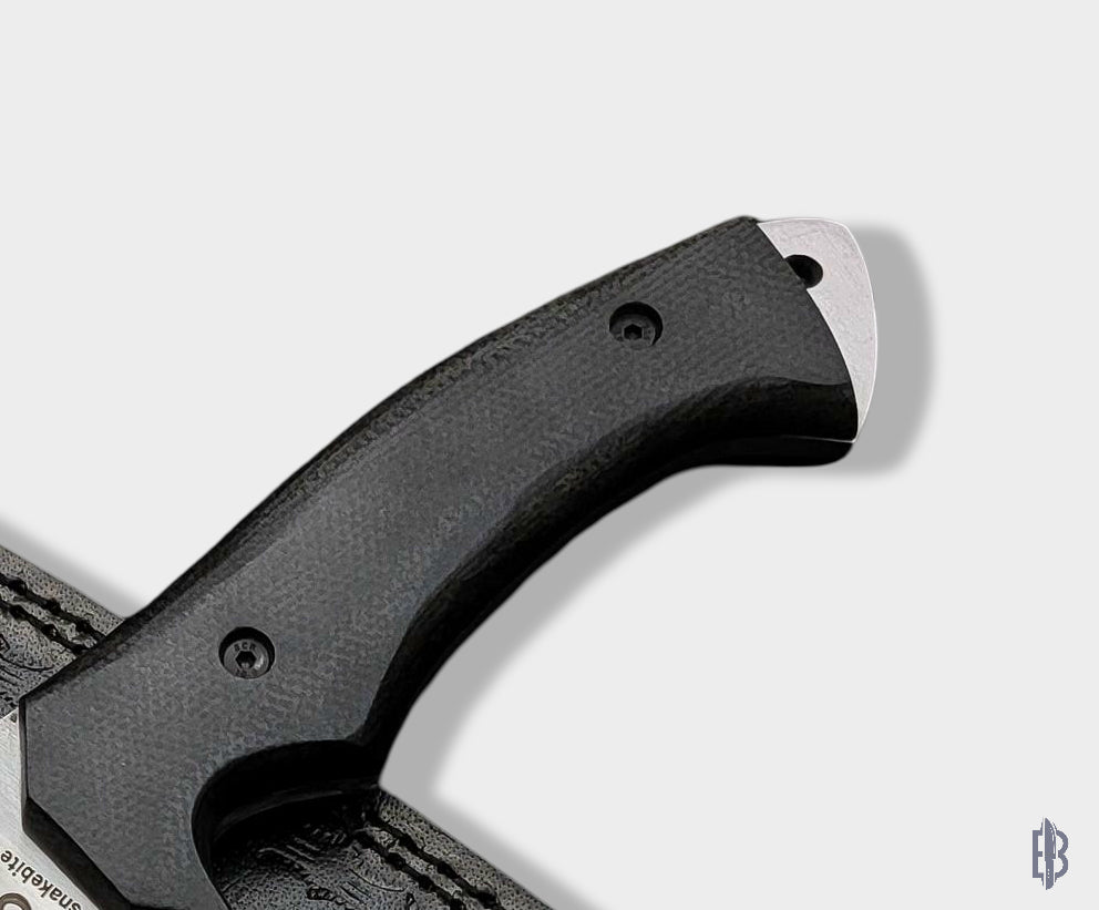 Custom Handmade Carbon Steel Resident Evil 4 Ada Wong Hunting Bowie Knife