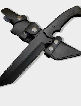 Custom Handmade Carbon Steel Resident Evil 4 Ada Wong Hunting Bowie Knife