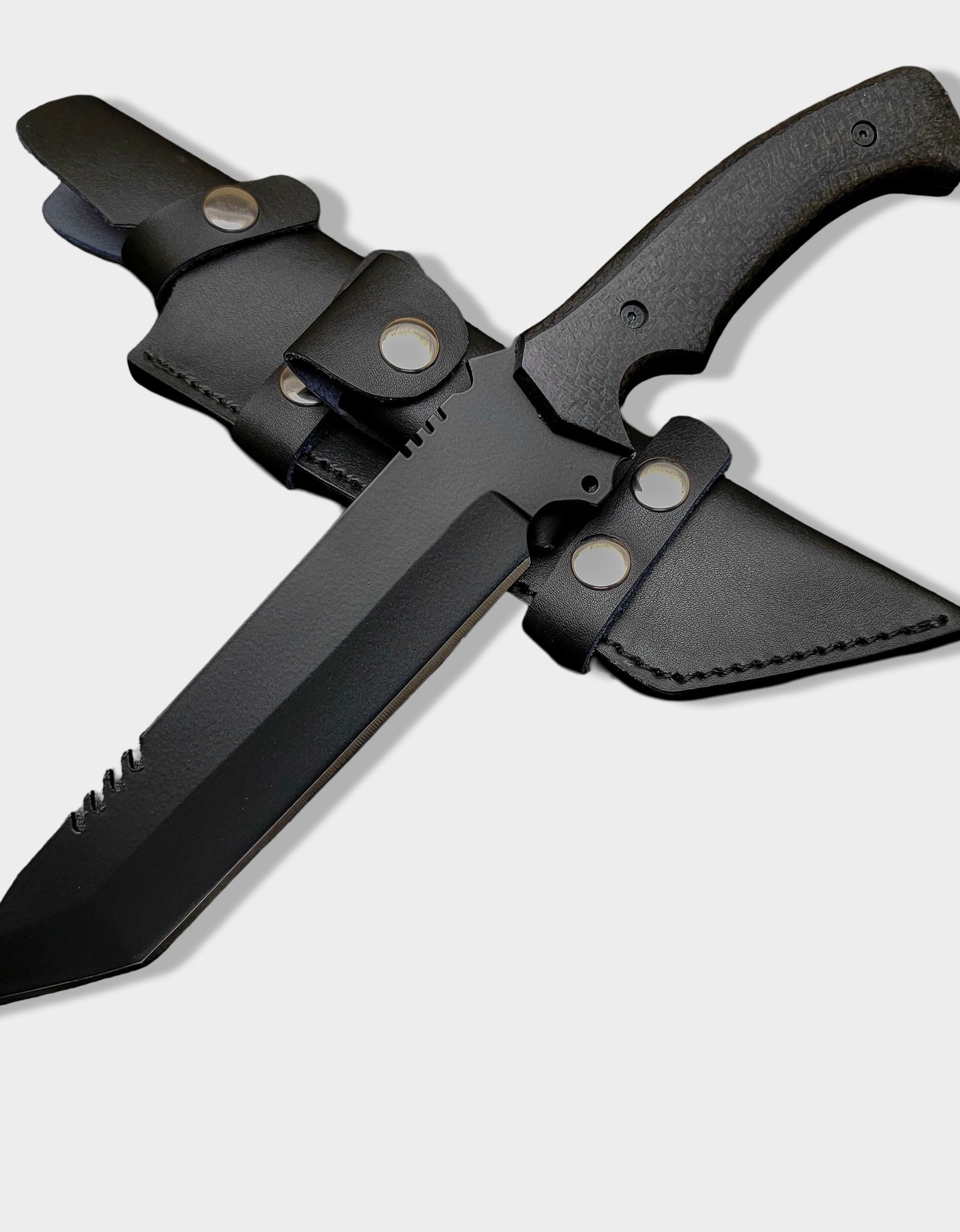 Custom Handmade Carbon Steel Resident Evil 4 Ada Wong Hunting Bowie Knife