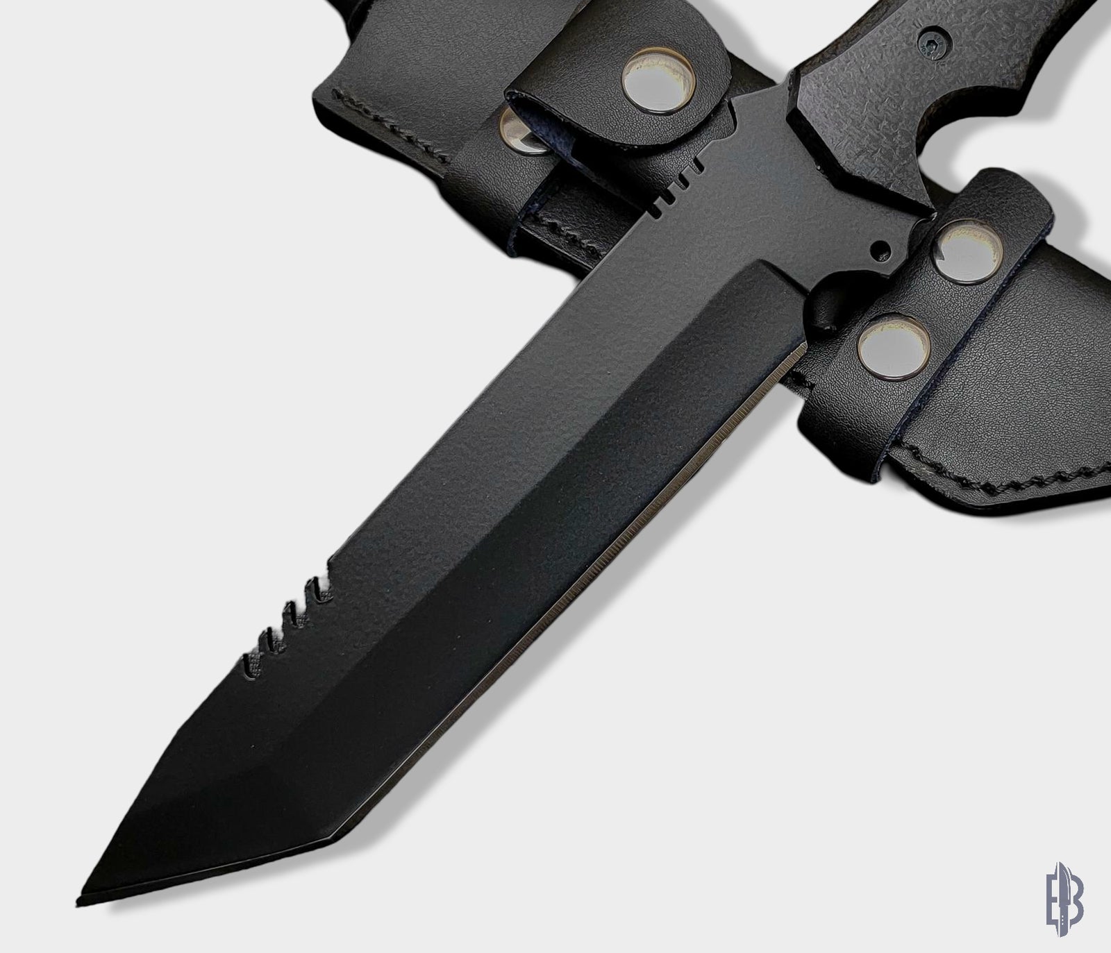 Custom Handmade Carbon Steel Resident Evil 4 Ada Wong Hunting Bowie Knife